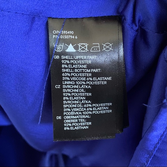 Blue Sheath Dress - Picture 3 of 3